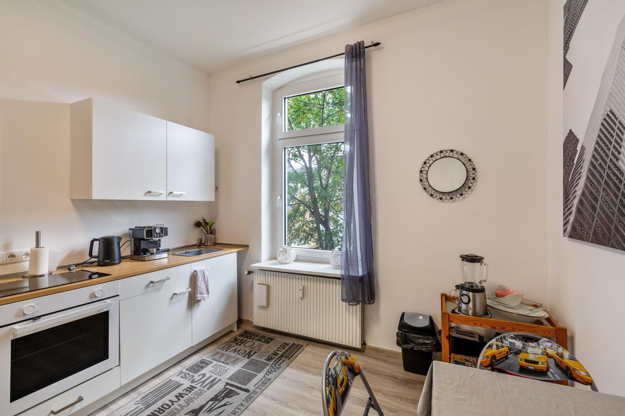 Appartment New York Nichtraucher 뒤스부르크 외부 사진